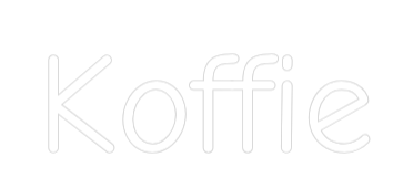 Néon personnalisé : Café