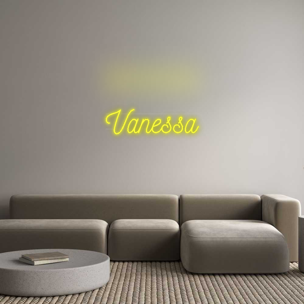 Néon personnalisé : Vanessa