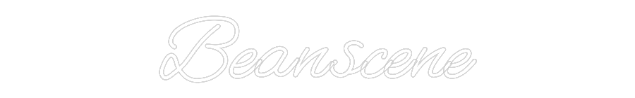 Néon personnalisé : Beanscene