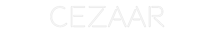 Néon personnalisé : Cezaar