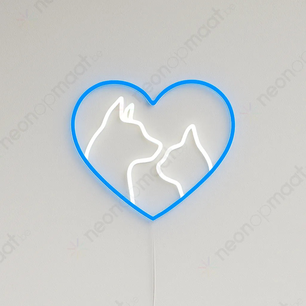 Lumière néon Vet Heart