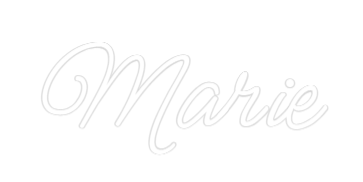 Néon personnalisé : Marie