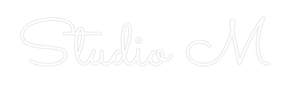 Néon personnalisé : Studio M