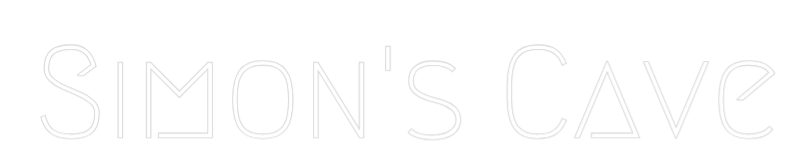 Néon personnalisé : Simon's Cave