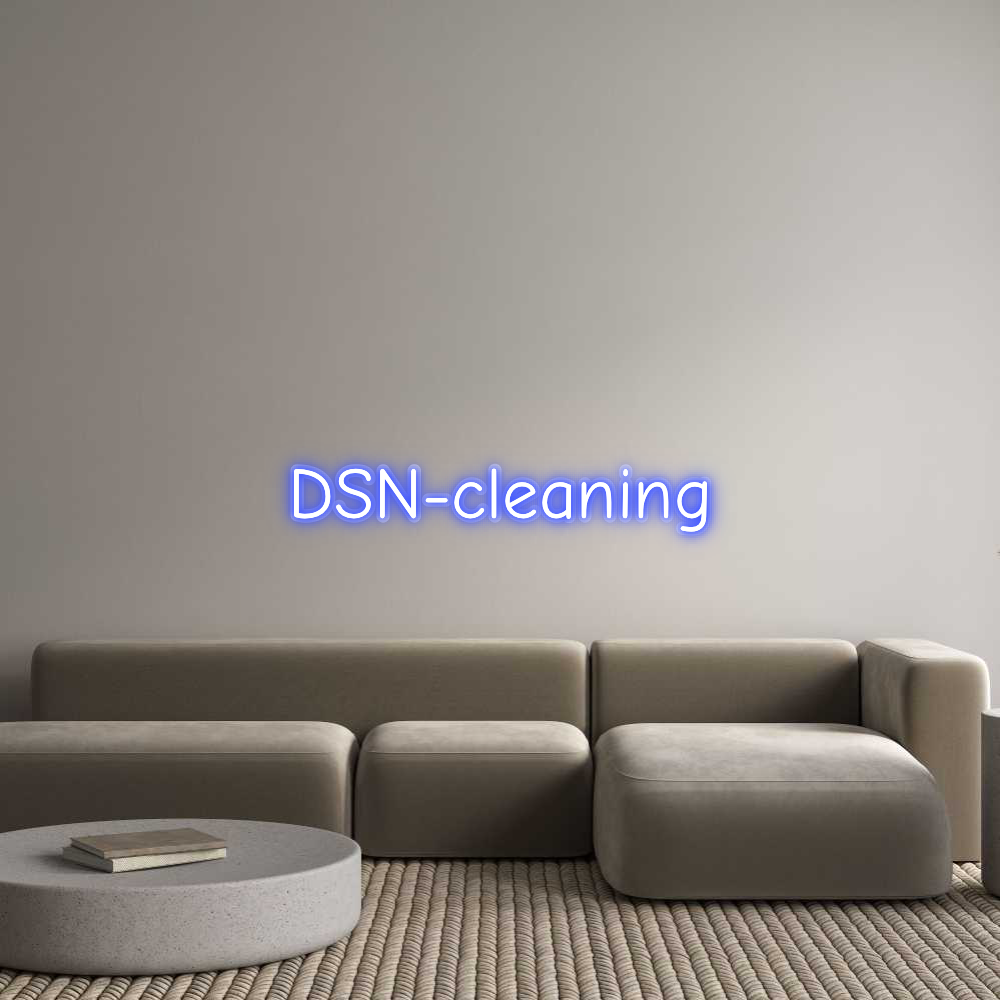 Néon personnalisé : nettoyage DSN