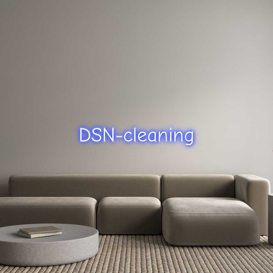 Néon personnalisé : nettoyage DSN