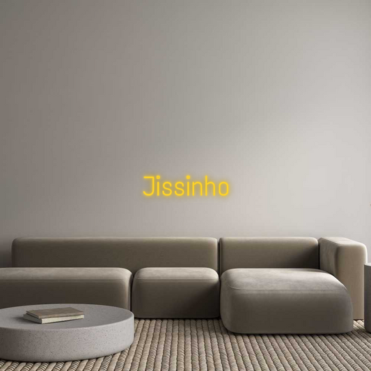 Néon personnalisé : Jissinho